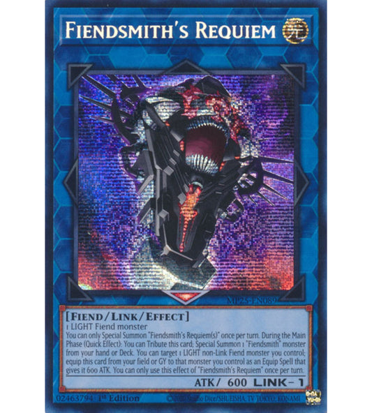 Fiendsmith's Requiem - Prismatic Secret Rare - MP25-EN089