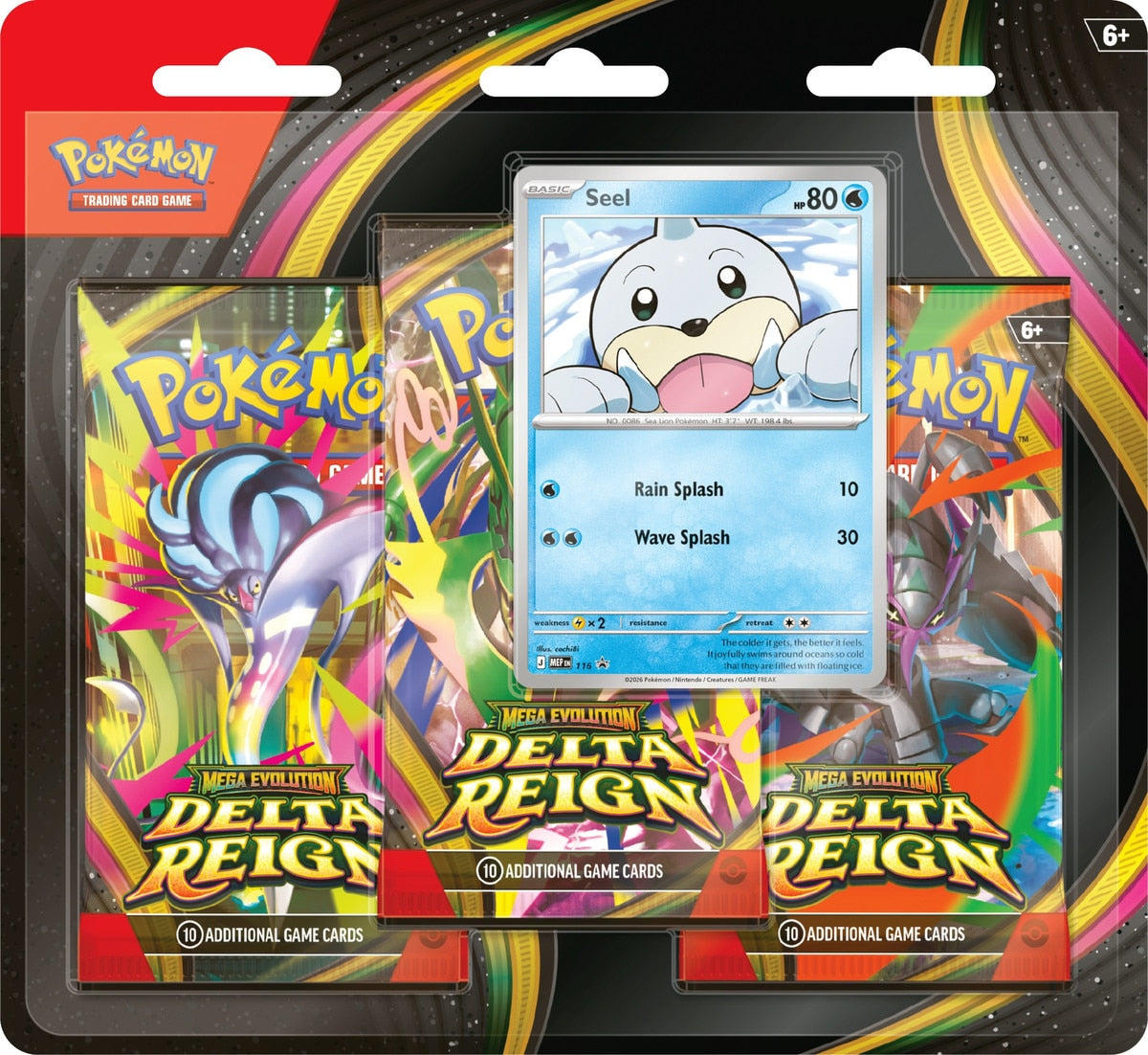 Pokémon TCG: Delta Reign - 3-Pack blister (Pre-Order)