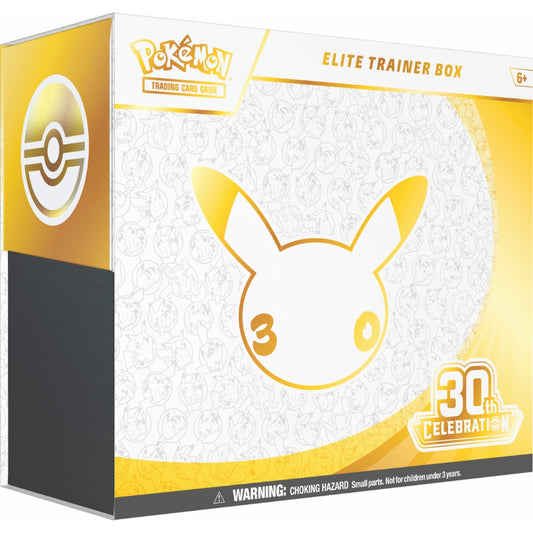 Pokémon TCG 30th Celebration - Elite Trainer Box - (2 per customer)