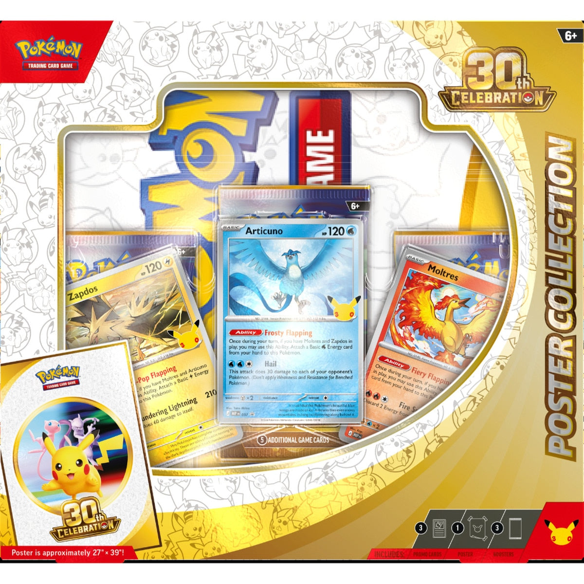 Pokémon TCG 30th Celebration - Poster Collection - (2 per customer)