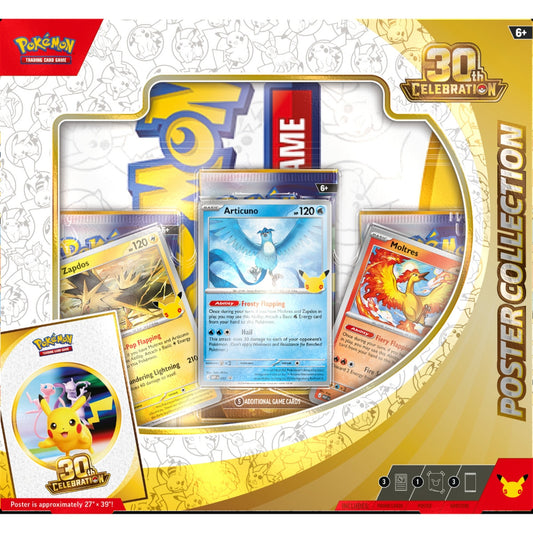 Pokémon TCG 30th Celebration - Poster Collection - (2 per customer)