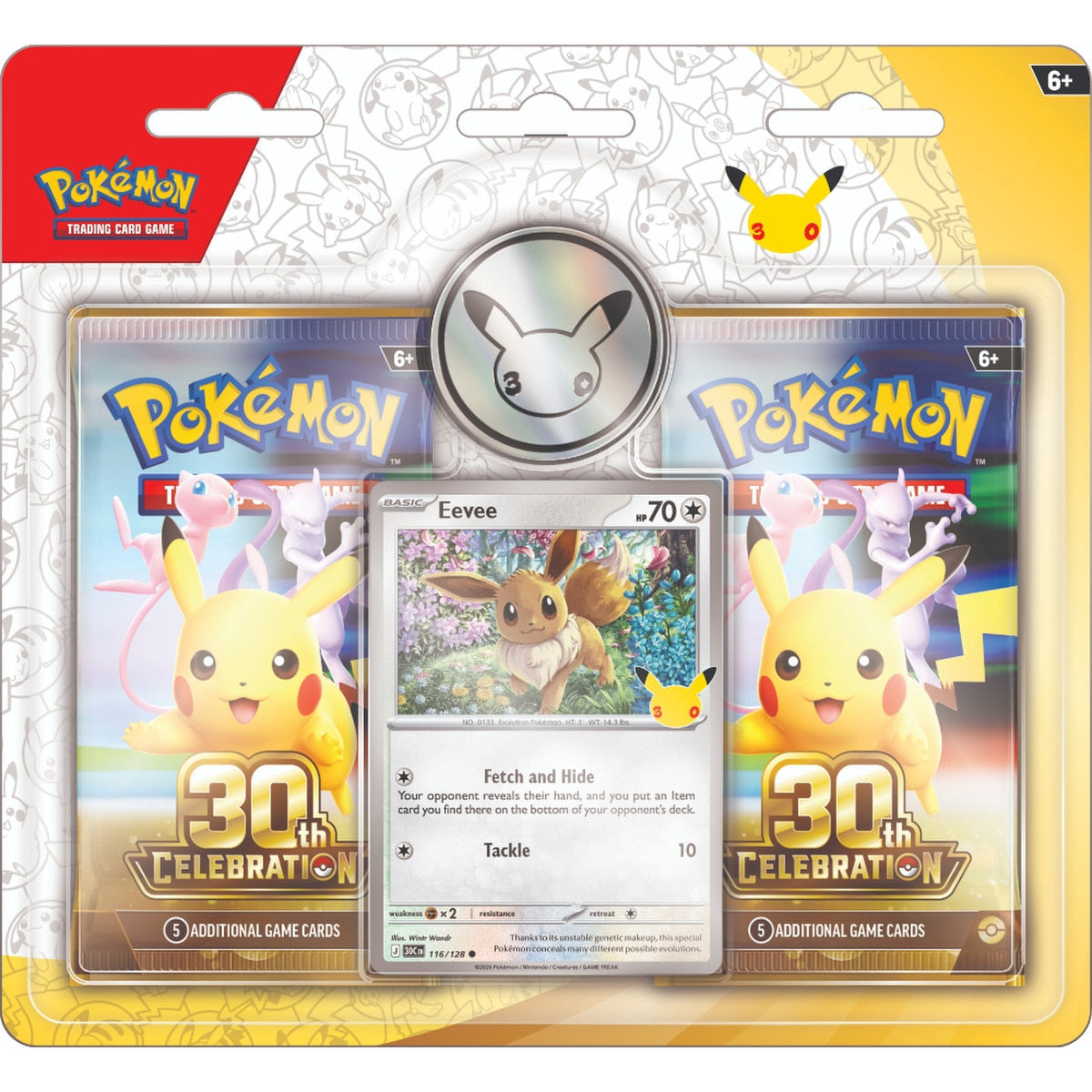 Pokémon TCG 30th Celebration - 2-Pack Blister - (2 per customer)