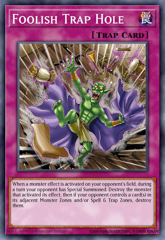 Foolish Trap Hole - CORI-EN077 - Common