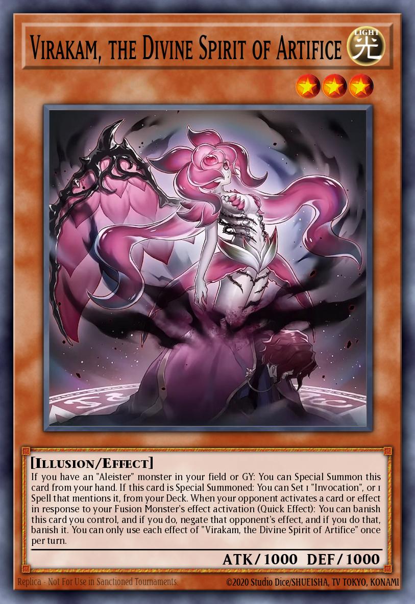 Virakam, the Divine Spirit of Artifice - CORI-EN017 - Super Rare