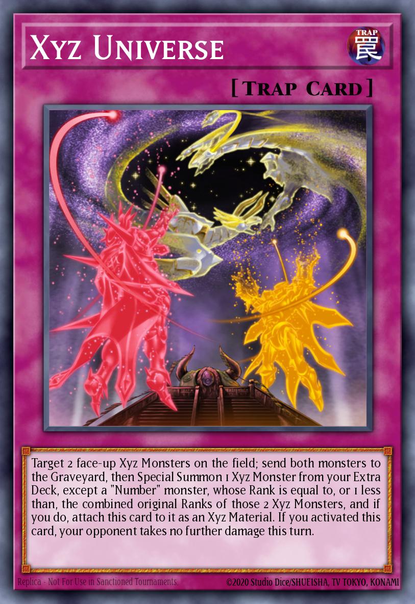 Xyz Universe - RA04-EN218 - Platinum Secret Rare