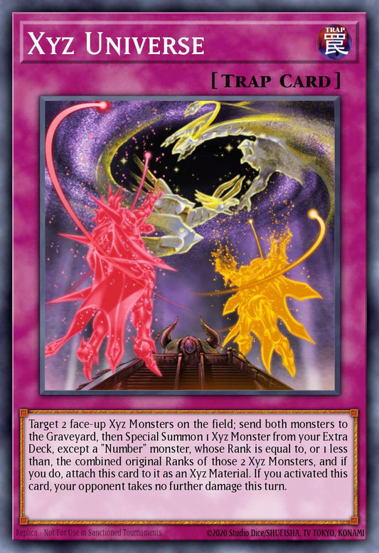 Xyz Universe - RA04-EN218 - Platinum Secret Rare