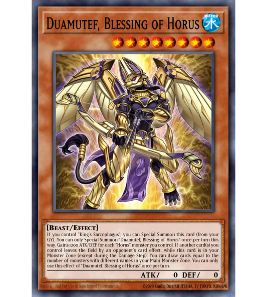 Duamutef, Blessing of Horus - Ultra Rare - CH02-EN023