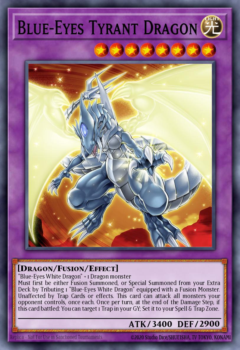 Blue-Eyes Tyrant Dragon - MP25-EN042 - Starlight Rare