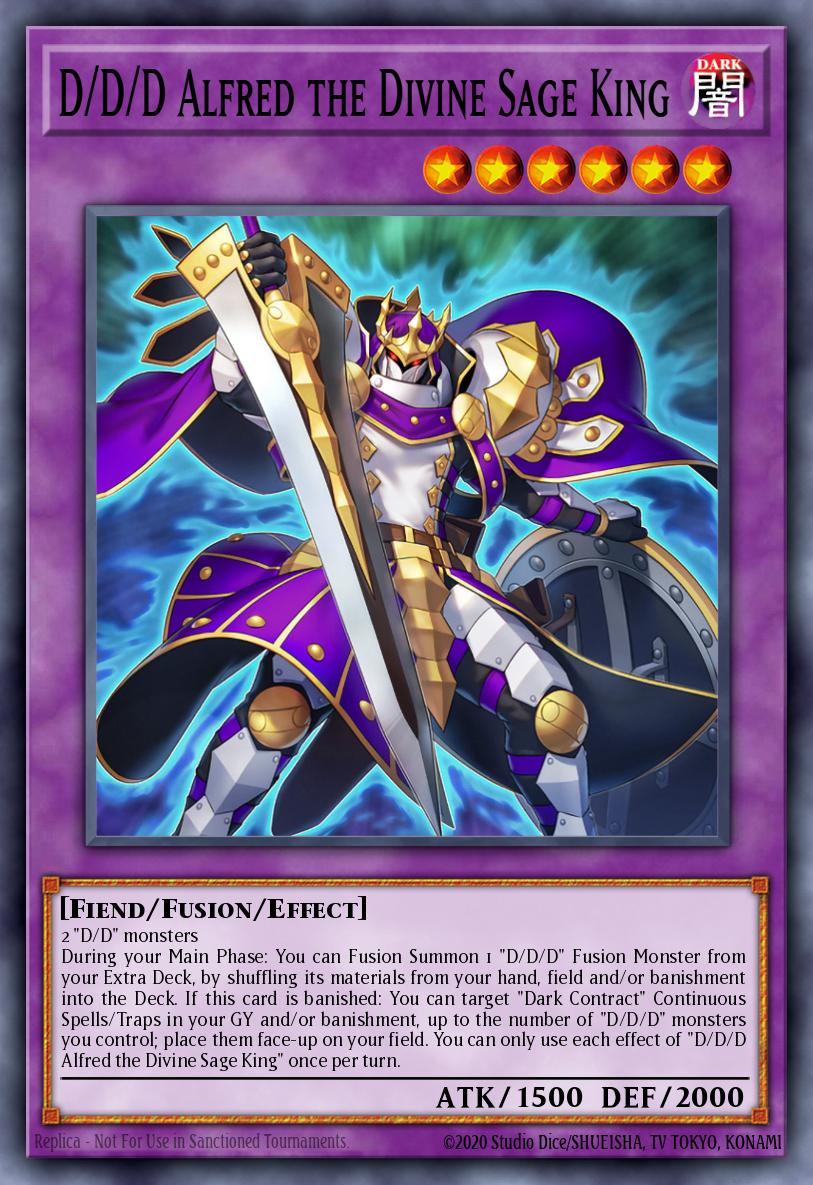 D/D/D Alfred the Divine Sage King - MAMO-EN079 - Ultra Rare