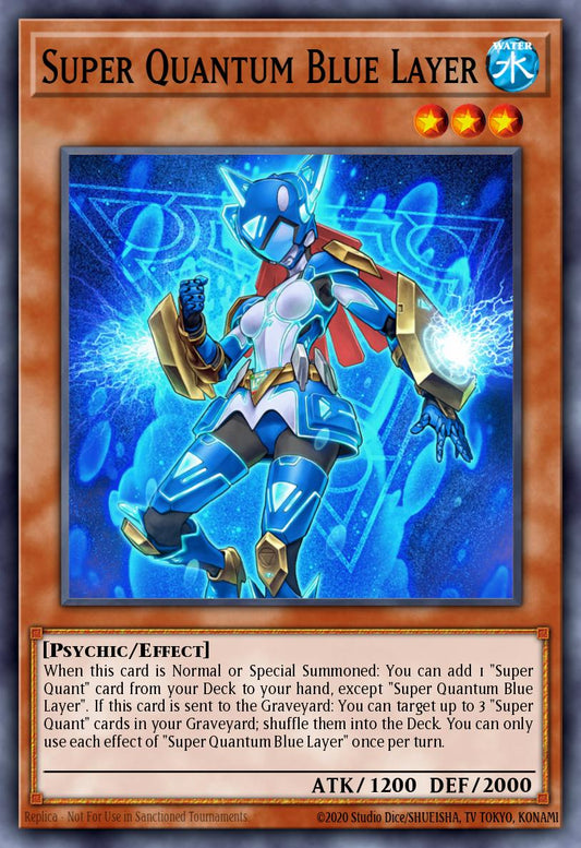 Super Quantum Blue Layer - RA05-EN009 - Ultra Rare