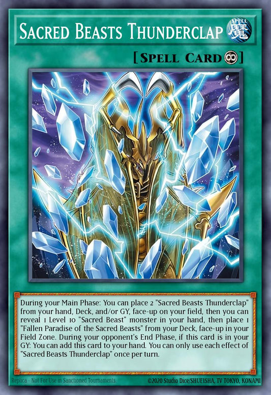 Sacred Beasts Thunderclap - CORI-EN049 - Common