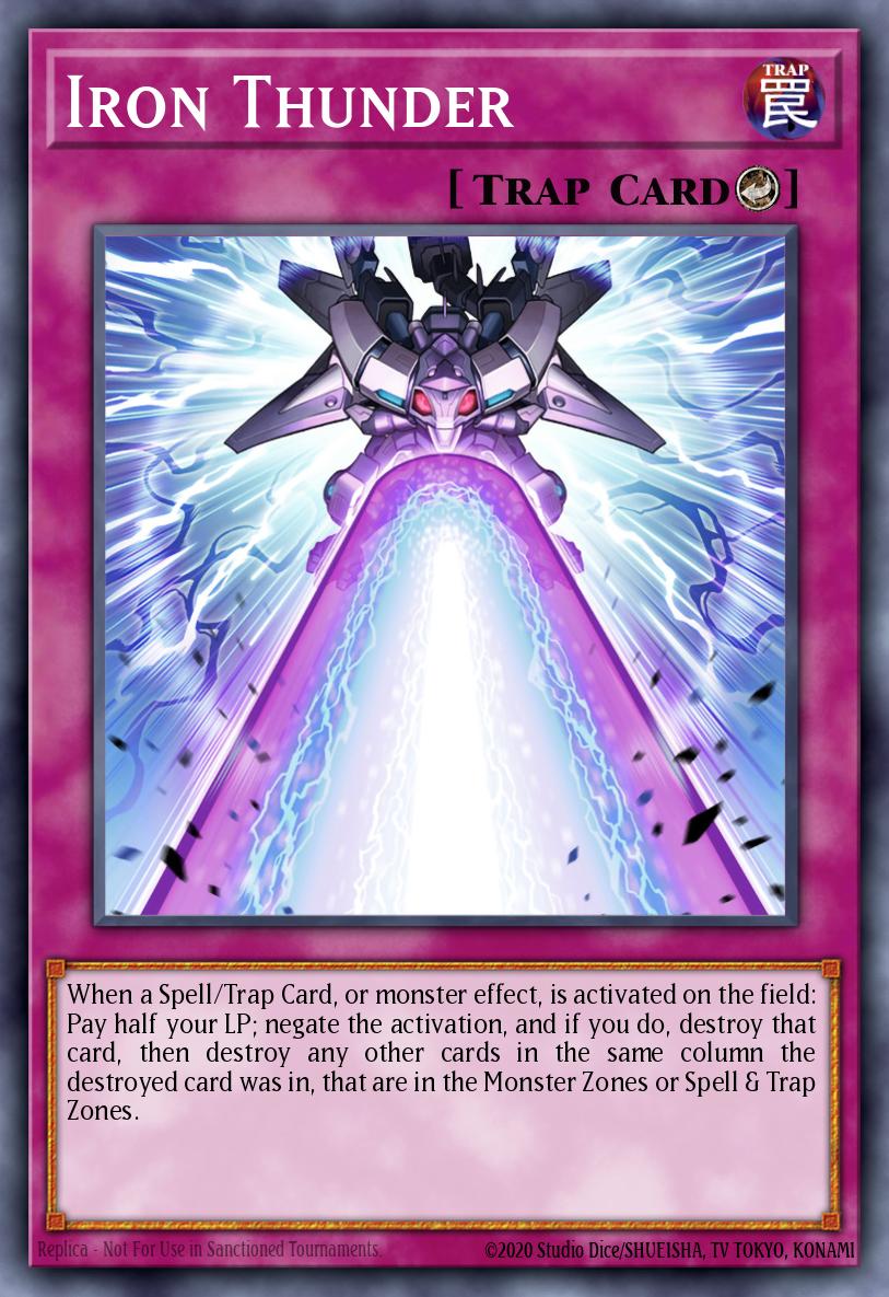 Iron Thunder - RA05-EN079 - Ultimate Rare