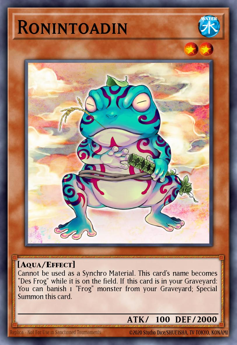 Ronintoadin - RA03-EN236 - Platinum Secret Rare