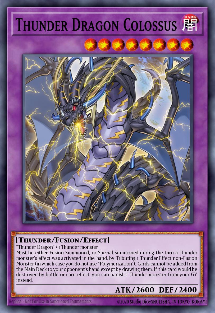 Thunder Dragon Colossus - RA03-EN036 - Secret Rare