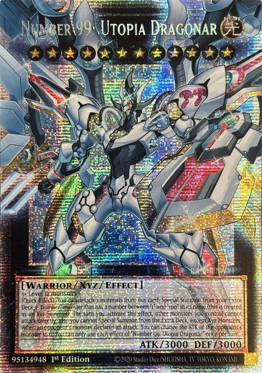 Number 99: Utopia Dragonar - Starlight Rare