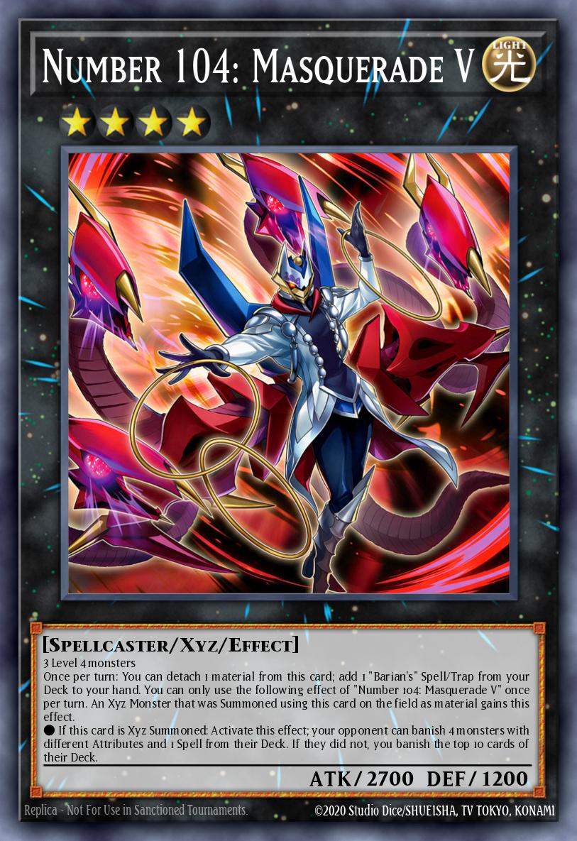 Number 104: Masquerade V - BETB-EN042 - Secret Rare