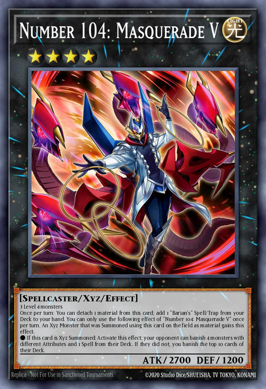 Number 104: Masquerade V - BETB-EN042 - Secret Rare