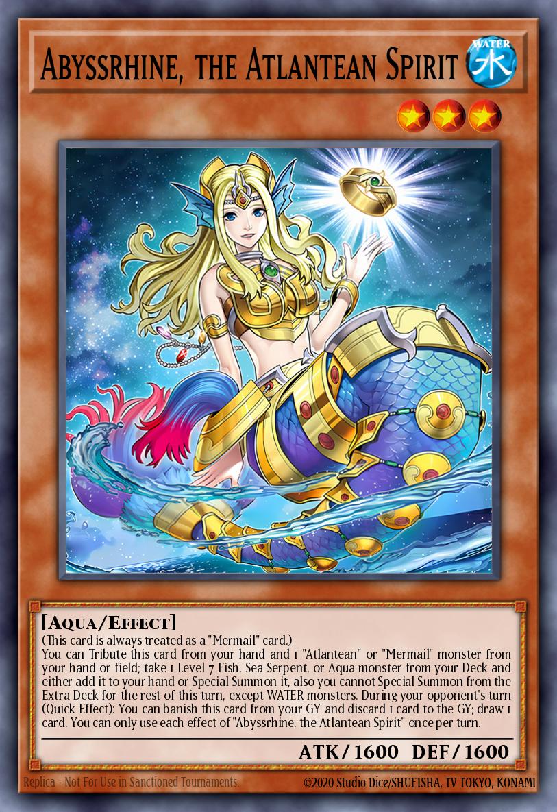 Abyssrhine, the Atlantean Spirit - MP25-EN244 - Ultra Rare