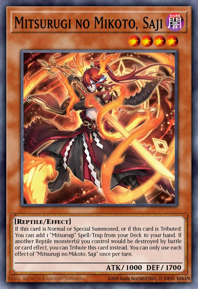 Mitsurugi no Mikoto, Saji - Secret Rare