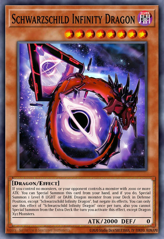 Schwarzschild Infinity Dragon - MAMO-EN053 - Ultra Rare