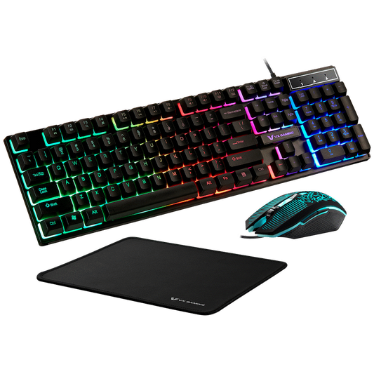 VX Gaming Artemis series 3-in-1 Combo KB, Mouse, Mousepad