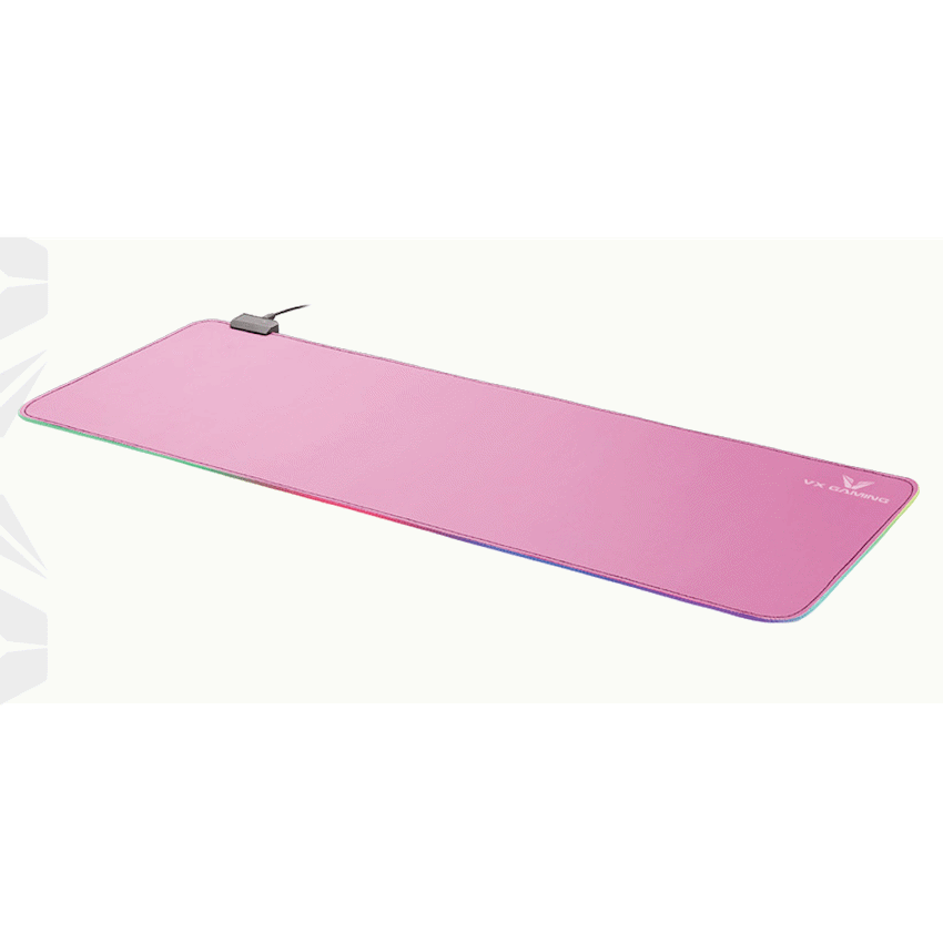 VX Gaming Mythic RGB Mousepad - Pink