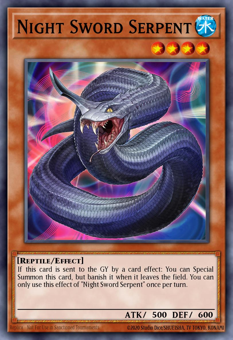 Night Sword Serpent - RA05-EN020 - Super Rare