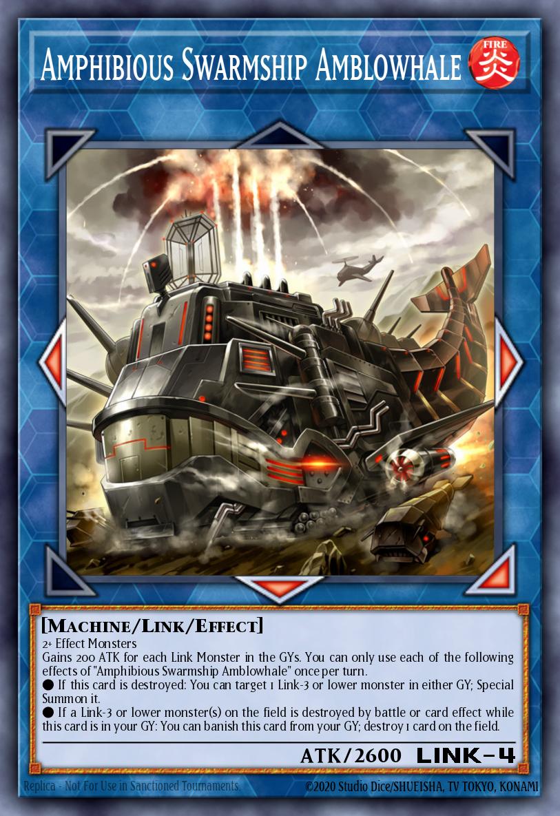 Amphibious Swarmship Amblowhale - RA04-EN077 - Ultra Rare