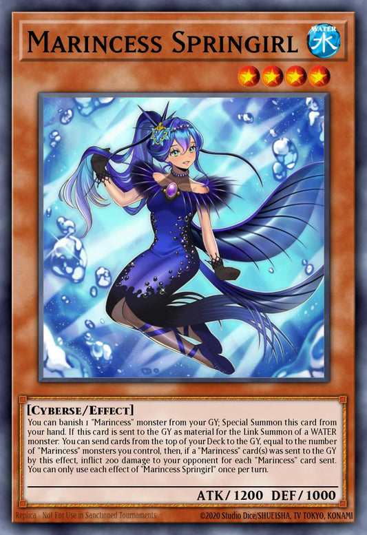 Marincess Springirl - LED9-EN031 - Super Rare