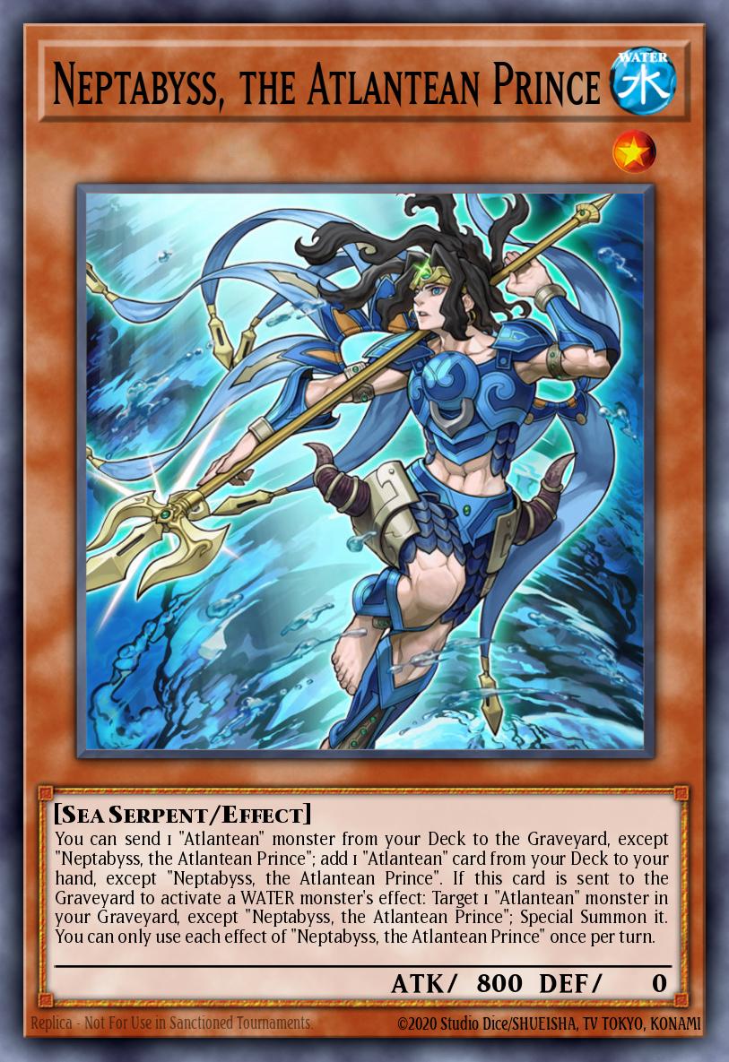Neptabyss, the Atlantean Prince - RA03-EN013 - Ultra Rare
