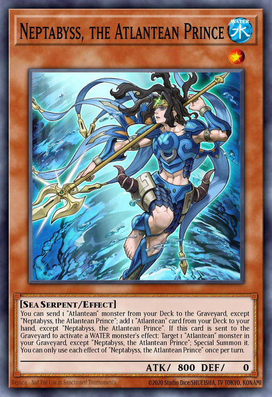 Neptabyss, the Atlantean Prince - RA03-EN013 - Ultra Rare