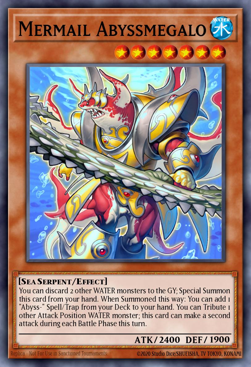 Mermail Abyssmegalo - RA04-EN191 - Platinum Secret Rare