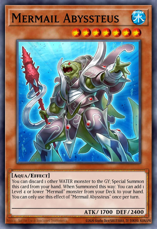 Mermail Abyssteus - RA03-EN007 - Super Rare