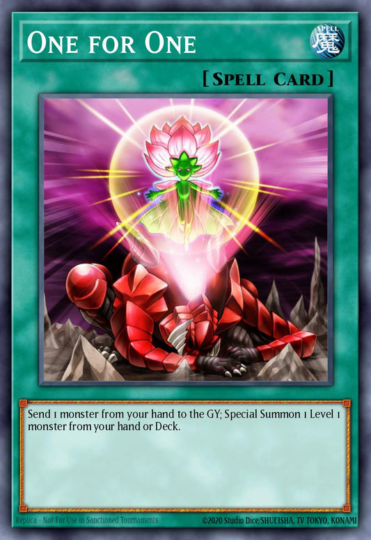 One for One - RA03-EN056 - Super Rare