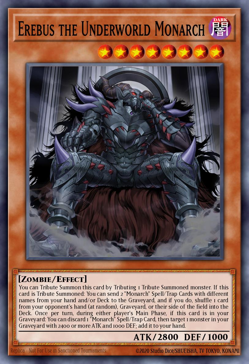 Erebus the Underworld Monarch - RA04-EN019 - Secret Rare