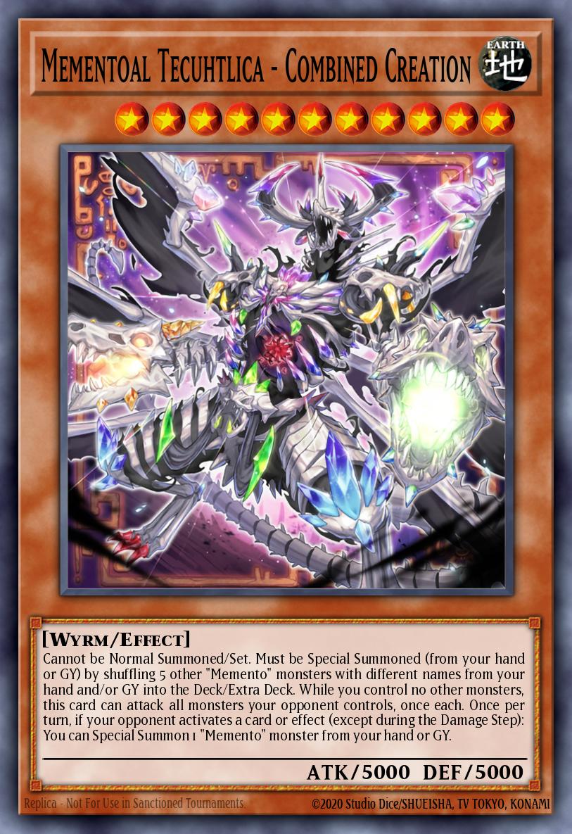 Mementoal Tecuhtlica - Combined Creation - RA05-EN029 - Ultra Rare
