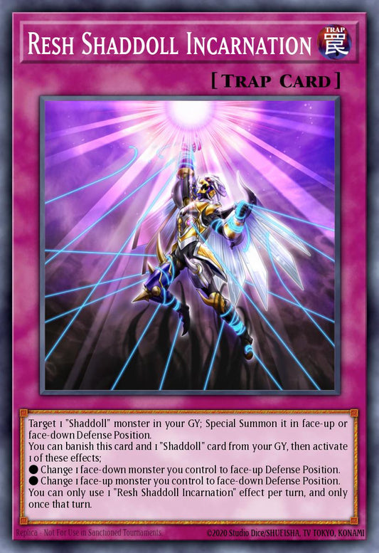 Resh Shaddoll Incarnation - BLGG-EN134 - Ultra Rare