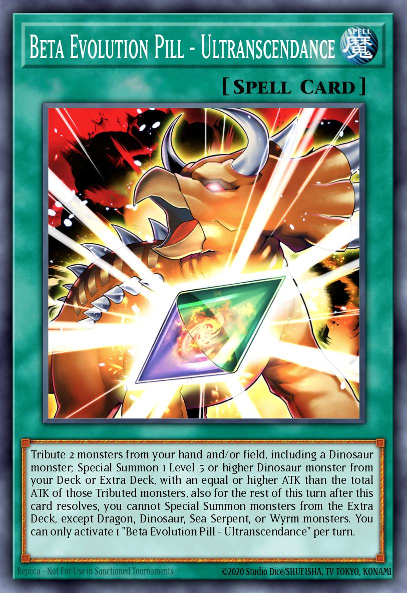 Beta Evolution Pill - Ultranscendance - BLGG-EN124 - Ultra Rare
