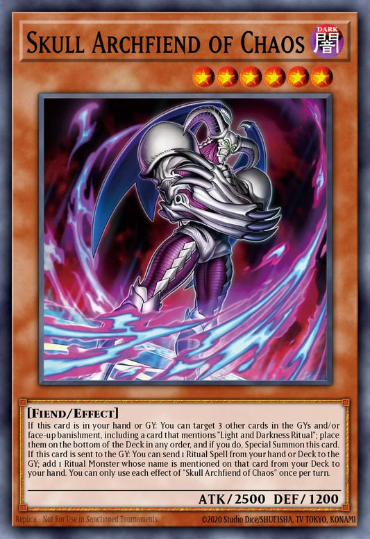 Skull Archfiend of Chaos - CORI-EN002 - Super Rare