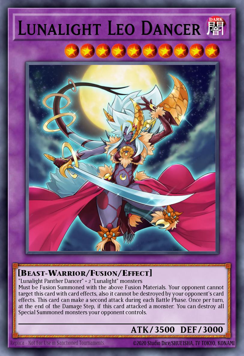 Lunalight Leo Dancer - RA04-EN053 - Secret Rare