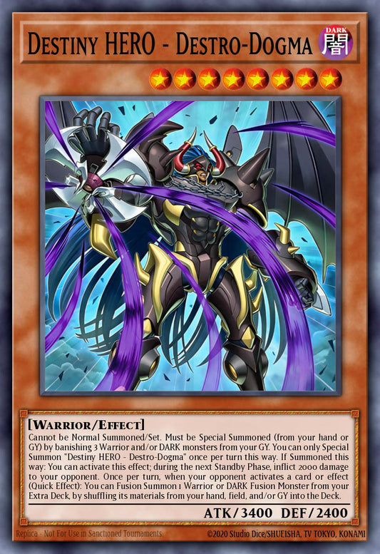 Destiny HERO - Destro-Dogma - BETB-EN021 - Super Rare