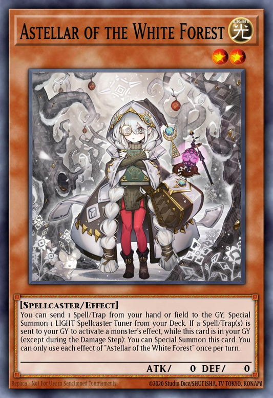 Astellar of the White Forest - MP25-EN079 - Prismatic Secret Rare