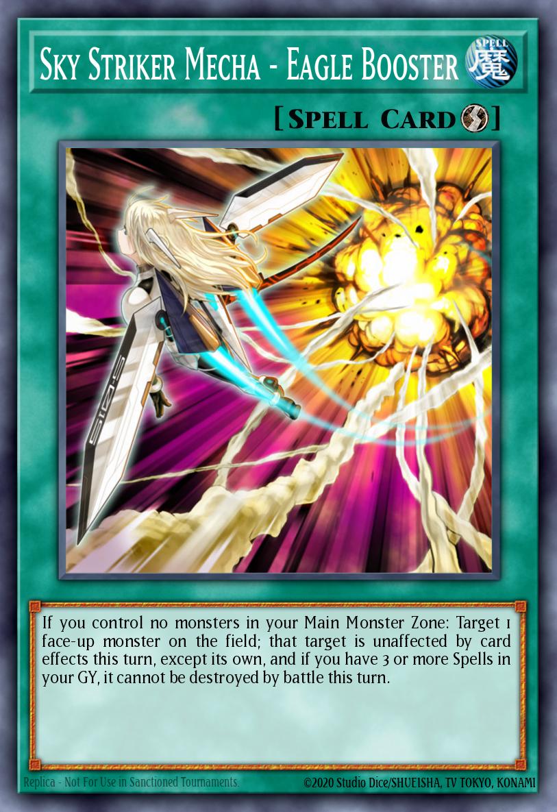 Sky Striker Mecha - Eagle Booster - Common