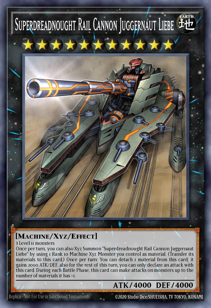 Superdreadnought Rail Cannon Juggernaut Liebe - RA03-EN041 - Ultra Rare