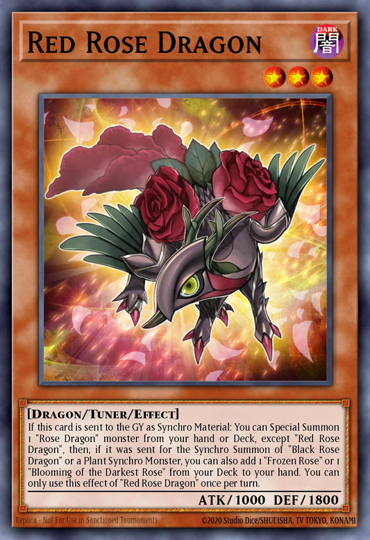 Red Rose Dragon - MP25-EN037 - Starlight Rare