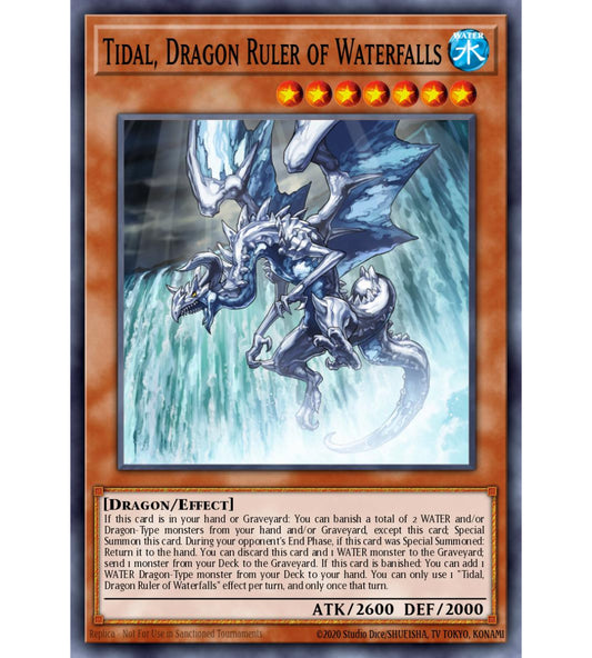 Tidal, Dragon Ruler of Waterfalls Ultra Rare RA03-EN009