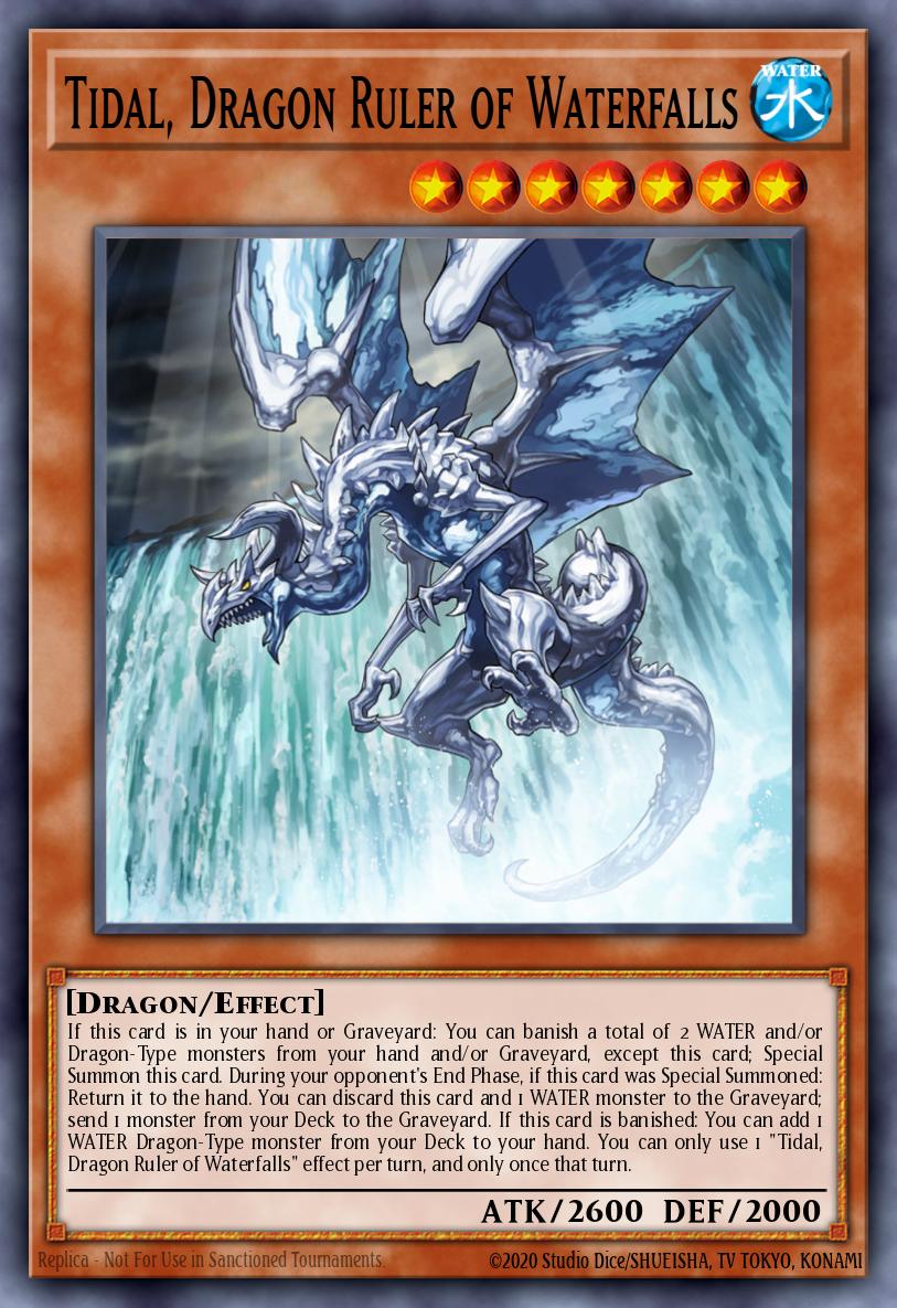 Tidal, Dragon Ruler of Waterfalls - RA03-EN009 - Ultra Rare