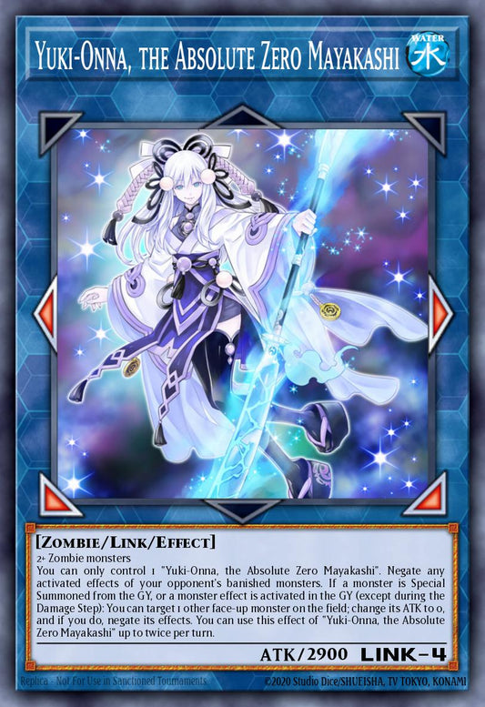 Yuki-Onna, the Absolute Zero Mayakashi - RA05-EN057 - Secret Rare