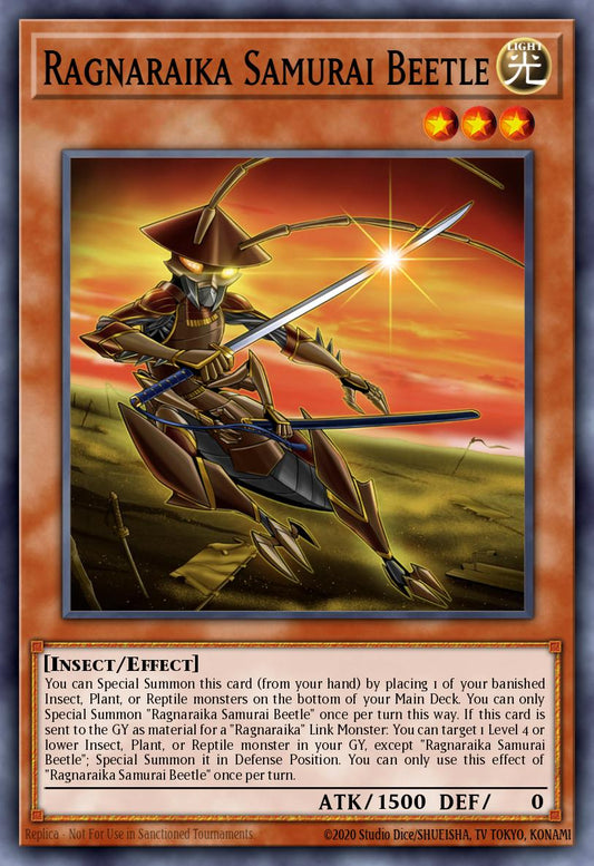 Ragnaraika Samurai Beetle - MP25-EN343 - Common
