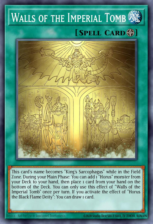 Walls of the Imperial Tomb - MP25-EN168 - Ultra Rare